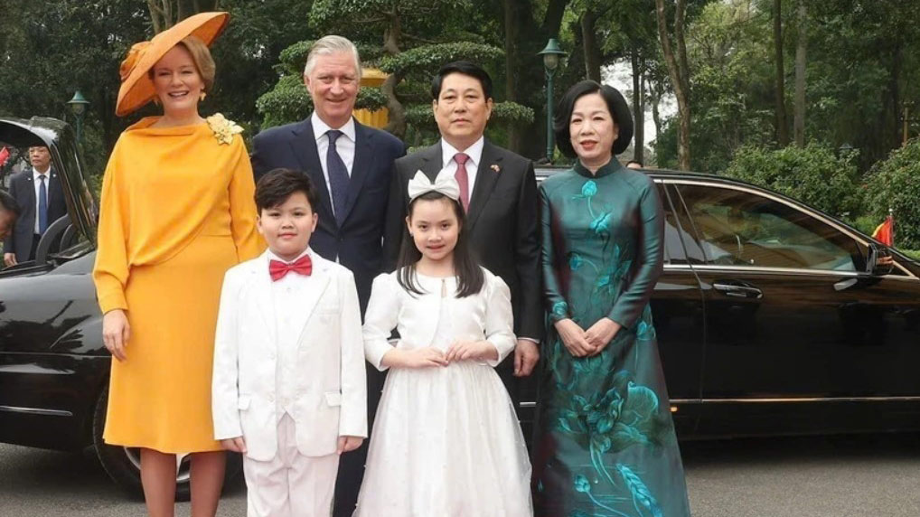 Chủ tịch nước Lương Cường chủ trì lễ đón cấp Nhà nước Nhà Vua Vương quốc Bỉ