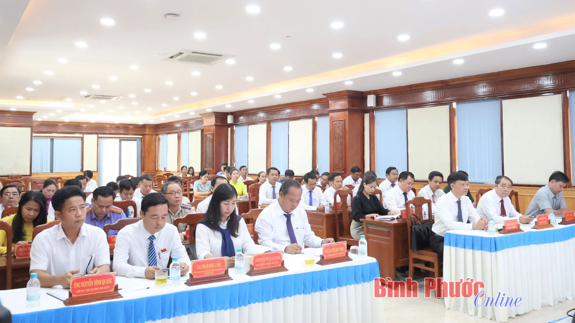 HĐND huyện Phú Riềng tán thành chủ trương điều chỉnh tên gọi cấp xã sau sắp xếp