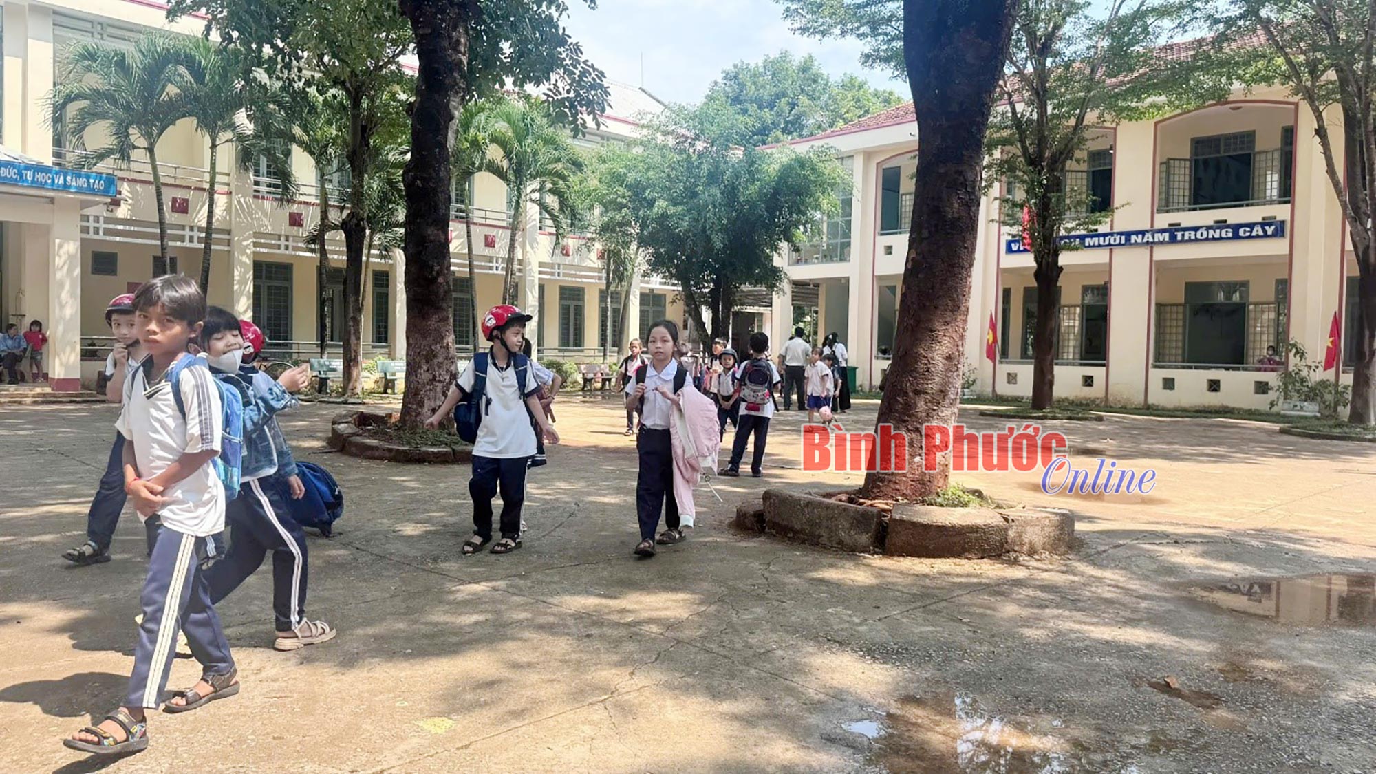 Khảo sát dự án nước sạch cho học sinh vùng sâu Bình Phước