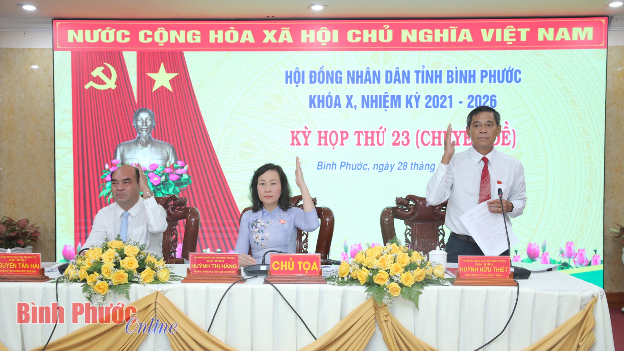 Kỳ họp thứ 23 HĐND tỉnh thông qua nhiều nghị quyết quan trọng