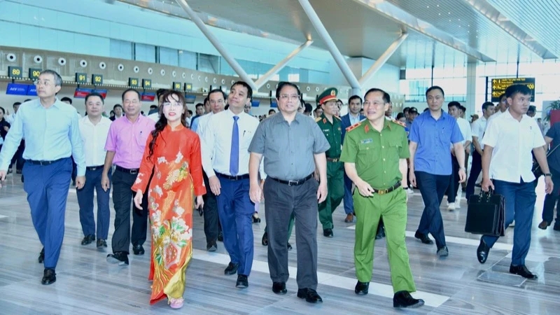 Thủ tướng Phạm Minh Chính dự khởi công, khánh thành 80 công trình trọng điểm trên cả nước