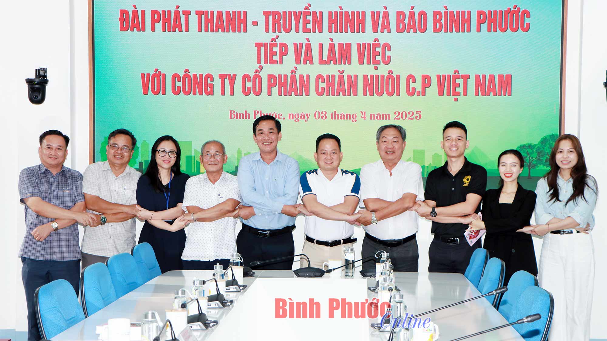 Tiếp tục triển khai nhiều dự án truyền thông với C.P Việt Nam