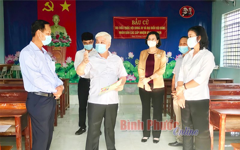 99,97% cử tri Bình Phước đi bỏ phiếu - “con số biết nói”