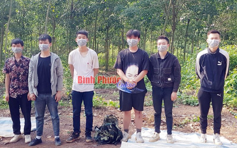 Bắt 6 đối tượng người Trung Quốc xuất, nhập cảnh trái phép