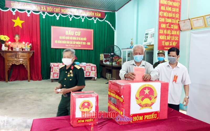 Bình Phước công bố kết quả bầu cử