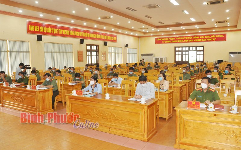 Bình Phước đã bố trí 456 công an chính quy về xã