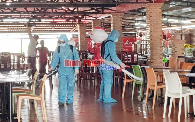 Bình Phước tạm dừng hoạt động các trạm dừng nghỉ để phòng dịch Covid-19