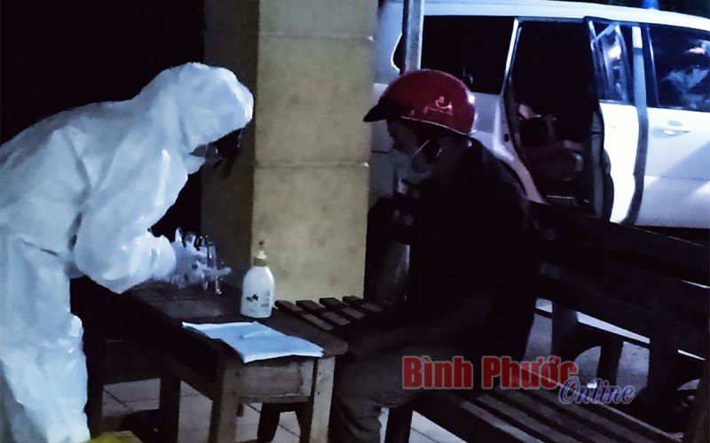 Bù Đăng: 9 trường hợp F1, F2 liên quan bệnh nhân 2899 đều âm tính lần 1 với SARS-CoV-2