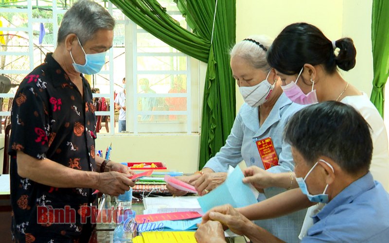 Chơn Thành: 78 khu vực bỏ phiếu đồng loạt khai mạc cuộc bầu cử