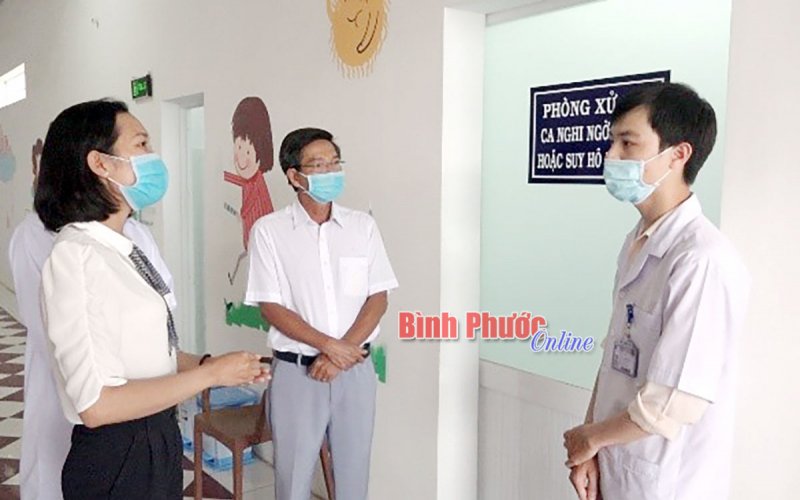 Chơn Thành kiểm tra công tác phòng, chống Covid-19 tại các phòng khám y tế tư nhân