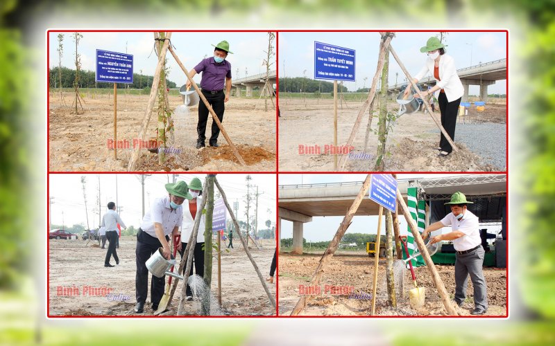 Chơn Thành phát động “Trồng cây đời đời nhớ ơn Bác Hồ”