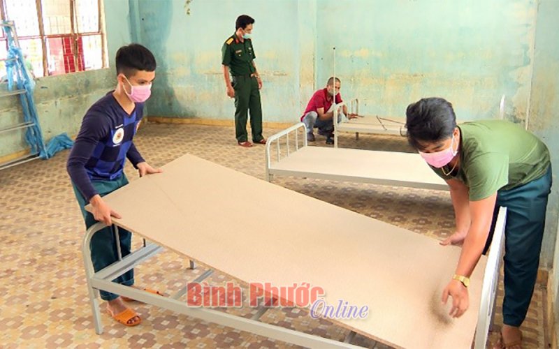 Chơn Thành: Sẵn sàng cho khu cách ly tập trung 2 với 500 người