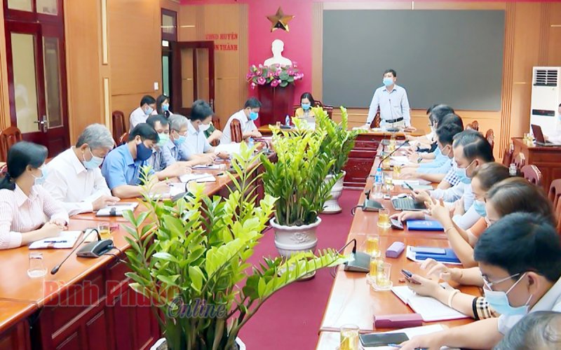 Chơn Thành triển khai kịch bản ứng phó với Covid-19 trong các khu công nghiệp