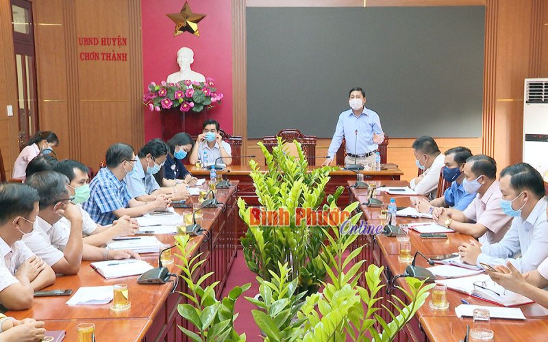 Chơn Thành triển khai kịch bản ứng phó với dịch Covid-19 trong ngày bầu cử