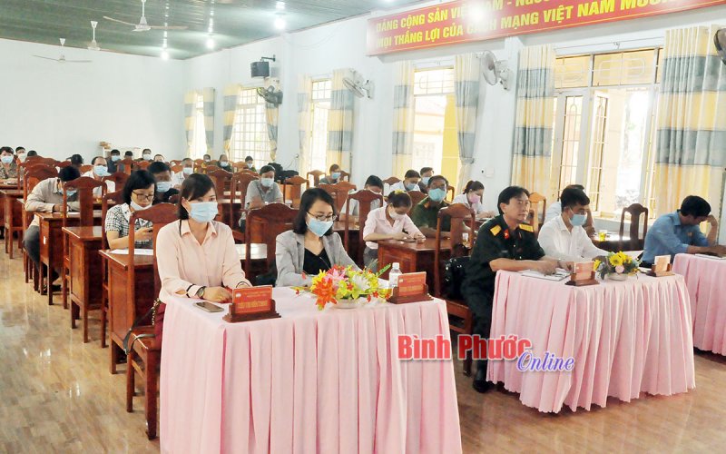 Cử tri xã Đức Hạnh tiếp xúc với 5 người ứng cử HĐND tỉnh nhiệm kỳ 2021-2026