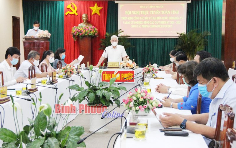 Đảm bảo công tác phòng, chống dịch song song với các hoạt động chuẩn bị bầu cử