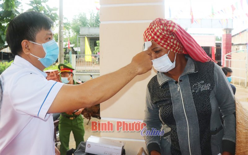 Đến 16 giờ, huyện Bù Đốp còn 74 cử tri chưa bầu cử 