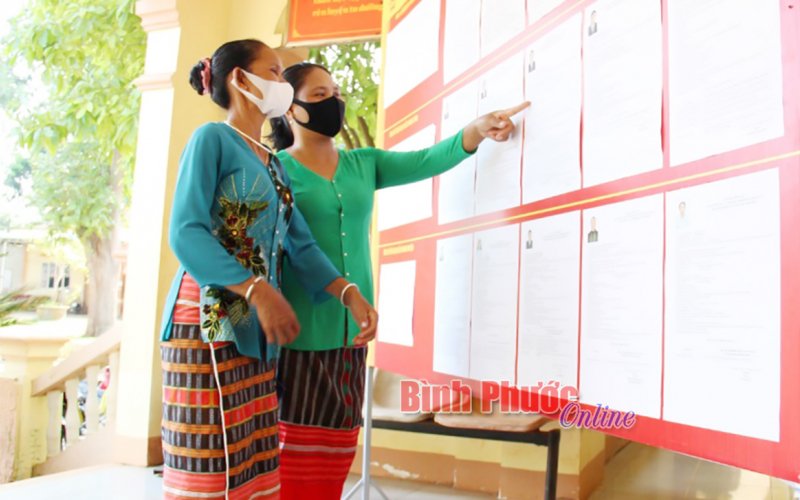 Đồng bào DTTS tích cực tham gia ngày hội bầu cử