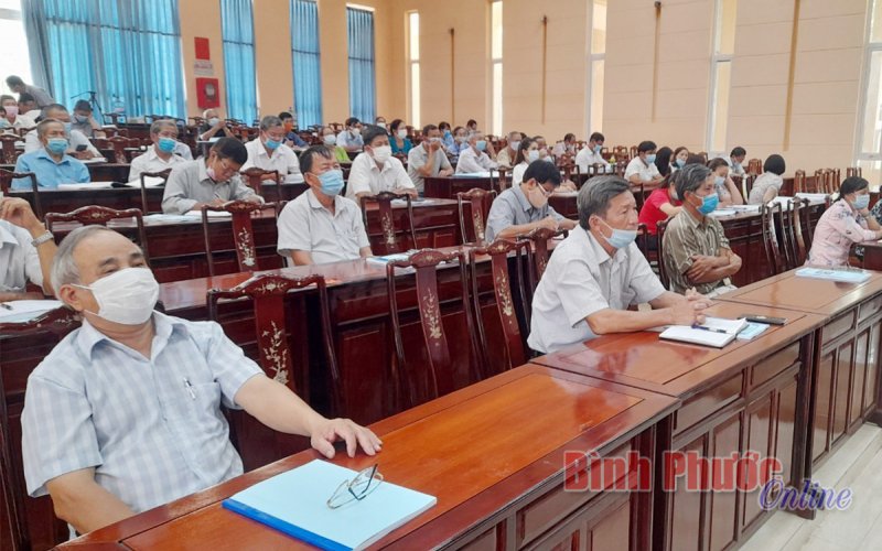 Đồng Phú tập huấn nghiệp vụ công tác bầu cử