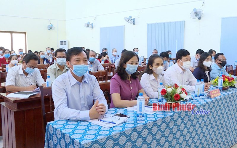 Đồng Xoài: Tiếp xúc cử tri với người ứng cử đại biểu Quốc hội khóa XV và HĐND tỉnh nhiệm kỳ 2021-2026