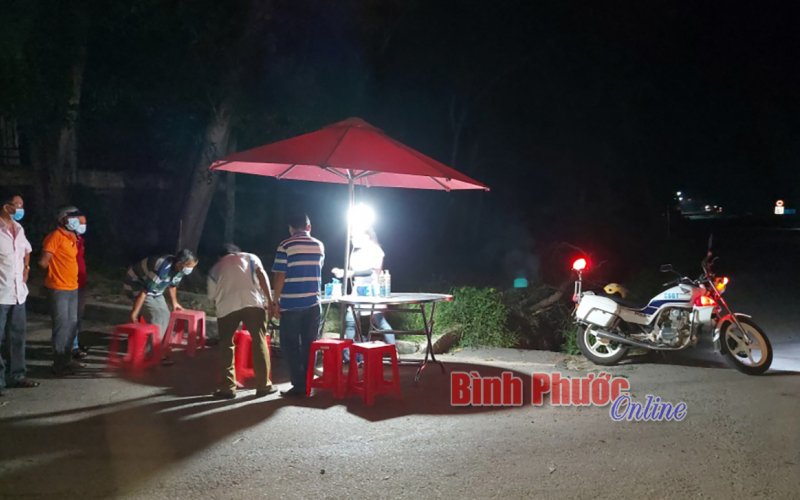 Ghi nhận tại chốt kiểm soát phòng, chống Covid-19 số 4 