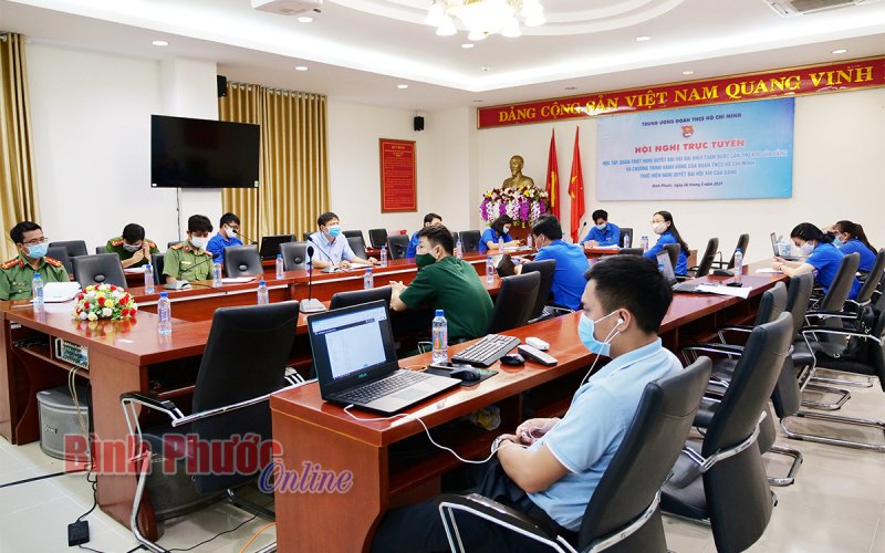 Hội nghị trực tuyến học tập quán triệt nghị quyết Đại hội XIII của Đảng