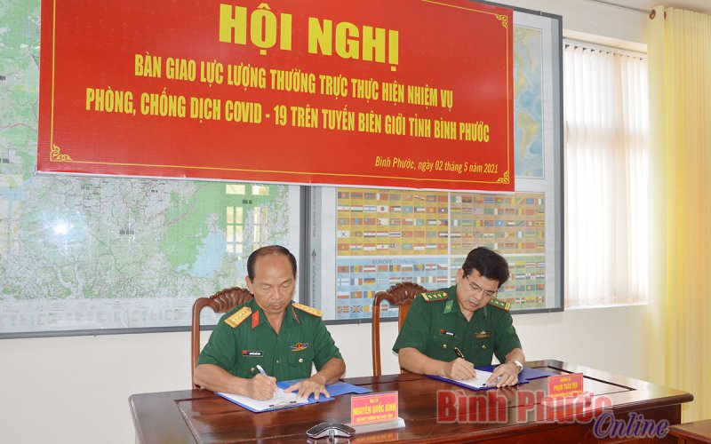 Ký kết phòng, chống dịch bệnh Covid-19