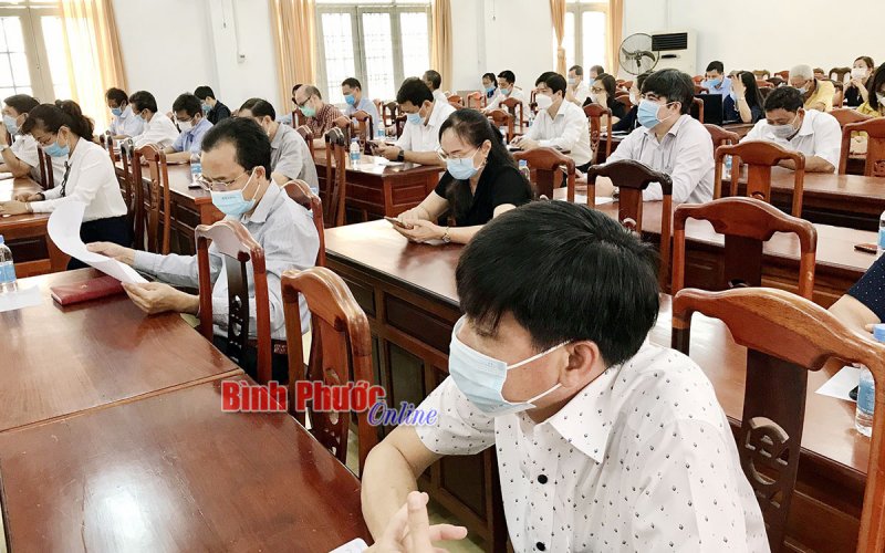 Quyết tâm tổ chức thành công cuộc bầu cử sắp tới