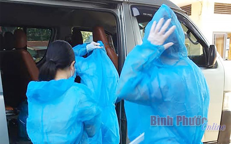 Trường hợp F1 tại thị xã Bình Long âm tính lần 1