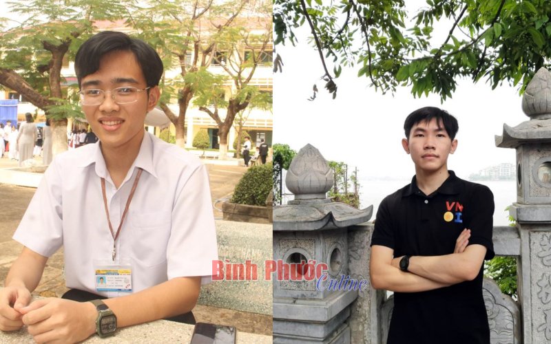 Bình Phước: 2 học sinh dự thi Olympic châu Á và quốc tế
