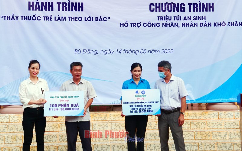 Bình Phước: Nhiều hoạt động ý nghĩa nhân ngày hội “Thầy thuốc trẻ làm theo lời Bác”