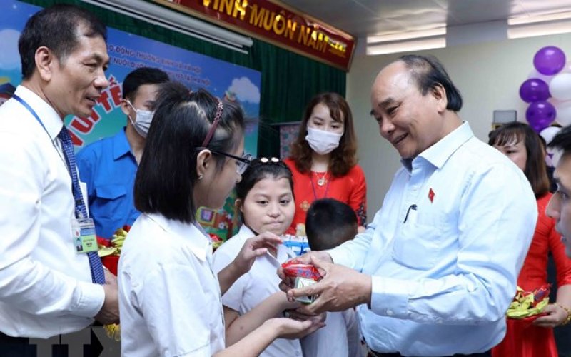 Chủ tịch nước: Tạo môi trường sống an toàn, thân thiện cho trẻ em