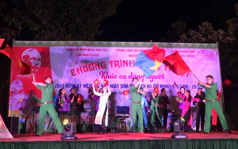 Chương tr&igrave;nh nghệ thuật kỷ niệm 132 năm Ng&agrave;y sinh của B&aacute;c