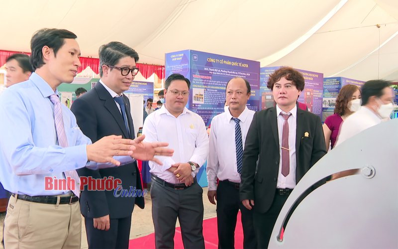 Đa dạng các sản phẩm tại Sàn giao dịch công nghệ và thiết bị Bình Phước