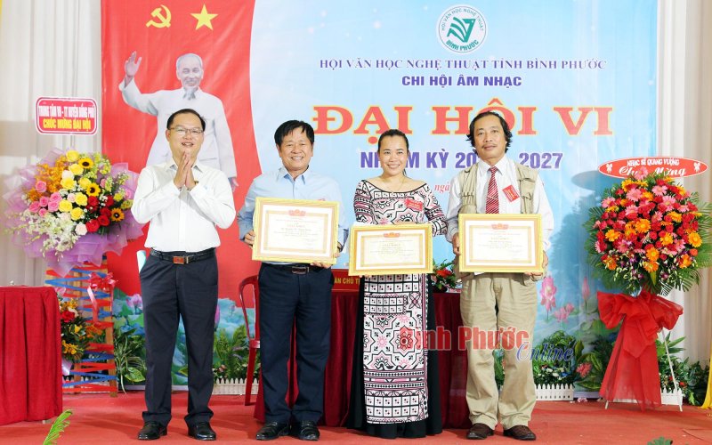 Đại hội Chi hội Âm nhạc tỉnh Bình Phước