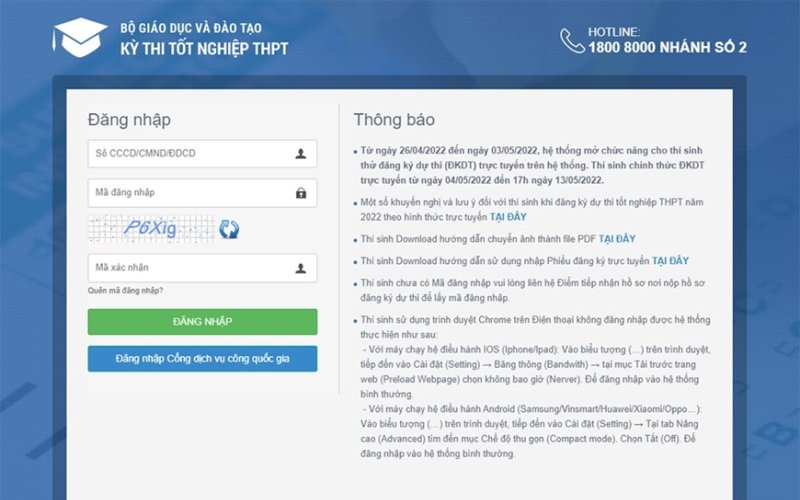 Đăng ký dự thi tốt nghiệp THPT trực tuyến, thí sinh cần lưu ý gì?