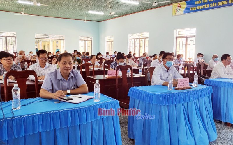 Đoàn đại biểu Quốc hội tỉnh tiếp xúc cử tri huyện Bù Gia Mập