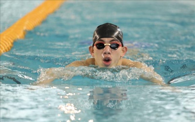 Đội tuyển bơi nỗ lực tập luyện, hướng tới mục tiêu giành 5-8 HCV