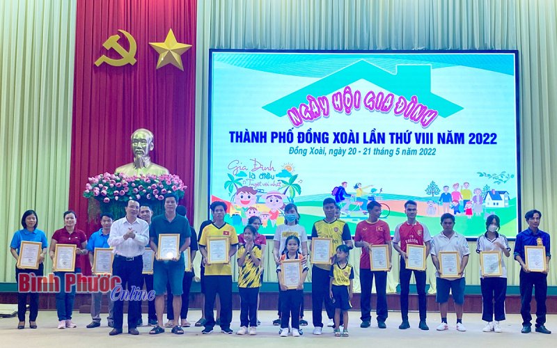 Đồng Xoài tổ chức ngày hội gia đình lần thứ VIII, năm 2022