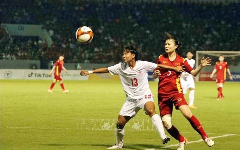 Hạ Myanmar, tuyển nữ Việt Nam hẹn gặp Thái Lan ở chung kết