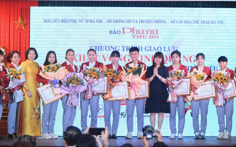 Hà Nội: Vinh danh 48 nữ vận động viên xuất sắc tại SEA Games 31