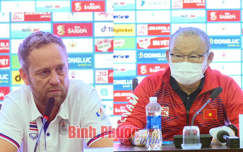 HLV Park Hang Seo và Alexandre Polking phát biểu gì trước trận chung kết?