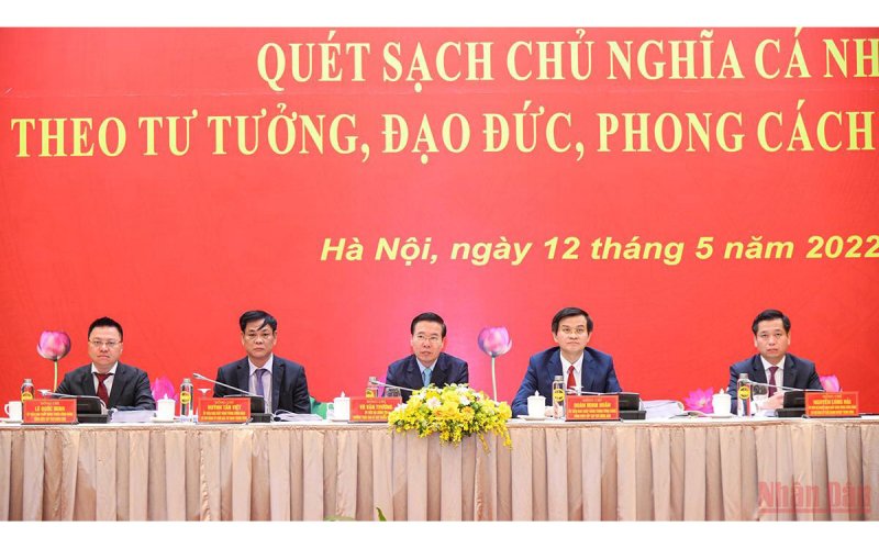 Hội thảo khoa học quốc gia "Nâng cao đạo đức cách mạng, quét sạch chủ nghĩa cá nhân theo tư tưởng, đạo đức, phong cách Hồ Chí Minh"