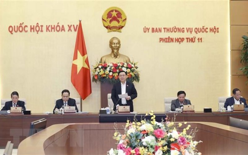Khai mạc Phiên họp thứ 11 của Ủy ban Thường vụ Quốc hội