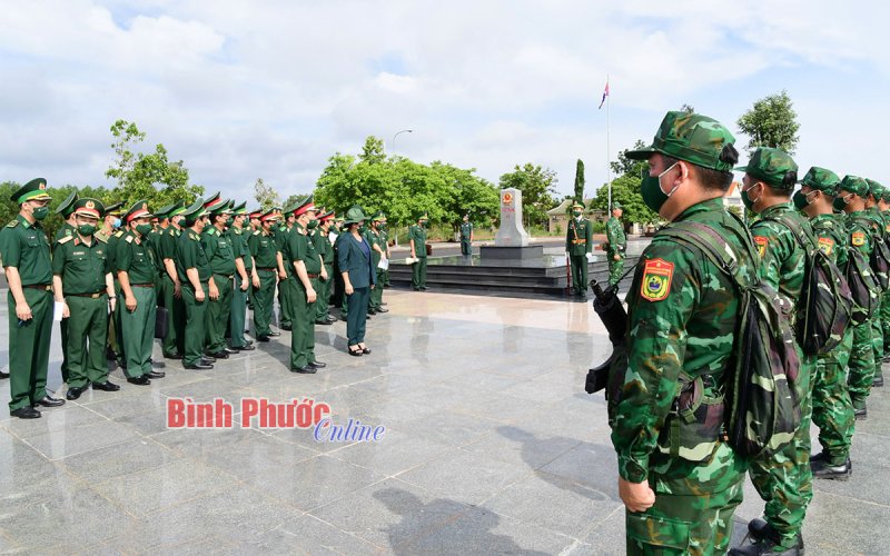 Kiểm tra công tác chuẩn bị giao lưu hữu nghị quốc phòng biên giới Việt Nam - Campuchia 