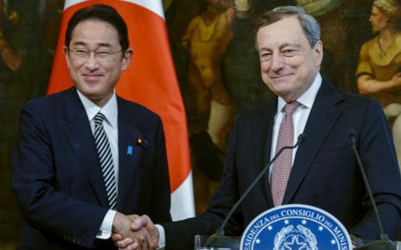 Lãnh đạo Italy và Nhật Bản khẳng định quan hệ bền vững và lâu dài