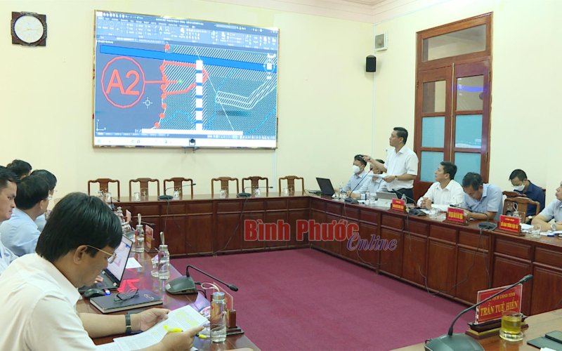 Lãnh đạo UBND tỉnh xem xét điều chỉnh cục bộ quy hoạch chung đô thị Chơn Thành