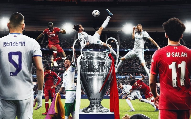 Lịch thi đấu chung kết Champions League giữa Real Madrid và Liverpool