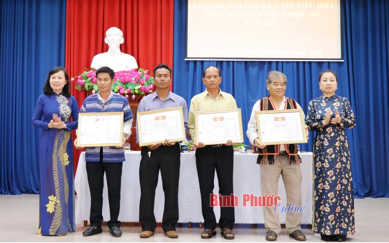 Những trụ cột của đồng bào dân tộc thiểu số