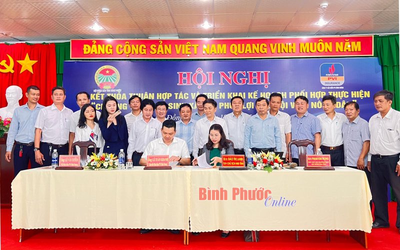 Phối hợp thực hiện chương trình an sinh xã hội, phúc lợi cho hội viên nông dân